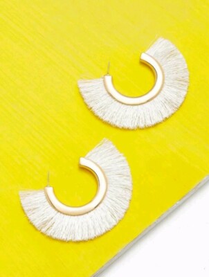Modeschmuck Damen Frauen Fadenzwickel süße Ohrringe