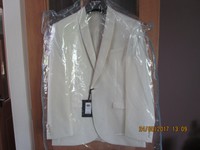 Mens Tailored Jacket Suit Jacket Size 40s White Wool Blend Rrp£175.00 Mens Tailored Jacket Suit Jacket Size 40s White Wool Blend Rrp£175.00