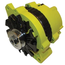 HIGH OUTPUT 220 AMP YELLOW 1 WIRE ONE ALTERNATOR FOR GM GMC CHEVY OLDS CAD 65-85