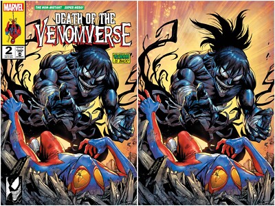 DEATH OF VENOMVERSE 2 TYLER KIRKHAM VIRGIN VARIANT SET LTD 666 COA 1ST KID VENOM