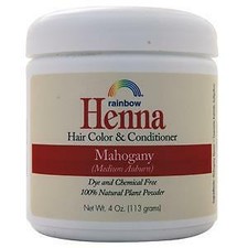 Rainbow Research Henna Hair Color  Conditioner Mahogany Medium Auburn 4 oz