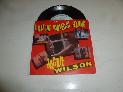 JACKIE WILSON - I Get The Sweetest Feeling - 1983 UK 7'' vinyl Single