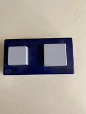 Creative Memories Double Square Paper Punch 1 1/4"  1 1/2" Crafts EUC