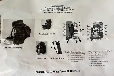 新品 USMC ILBE バックパック Arc'teryx PROPPER US USMC ILBE APB03 Field Pack | Military Surplus | Arcteryx
