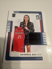 2025 Panini Donruss WNBA - Rookie Jerseys Georgia Amoore #1 (MEM, RC)