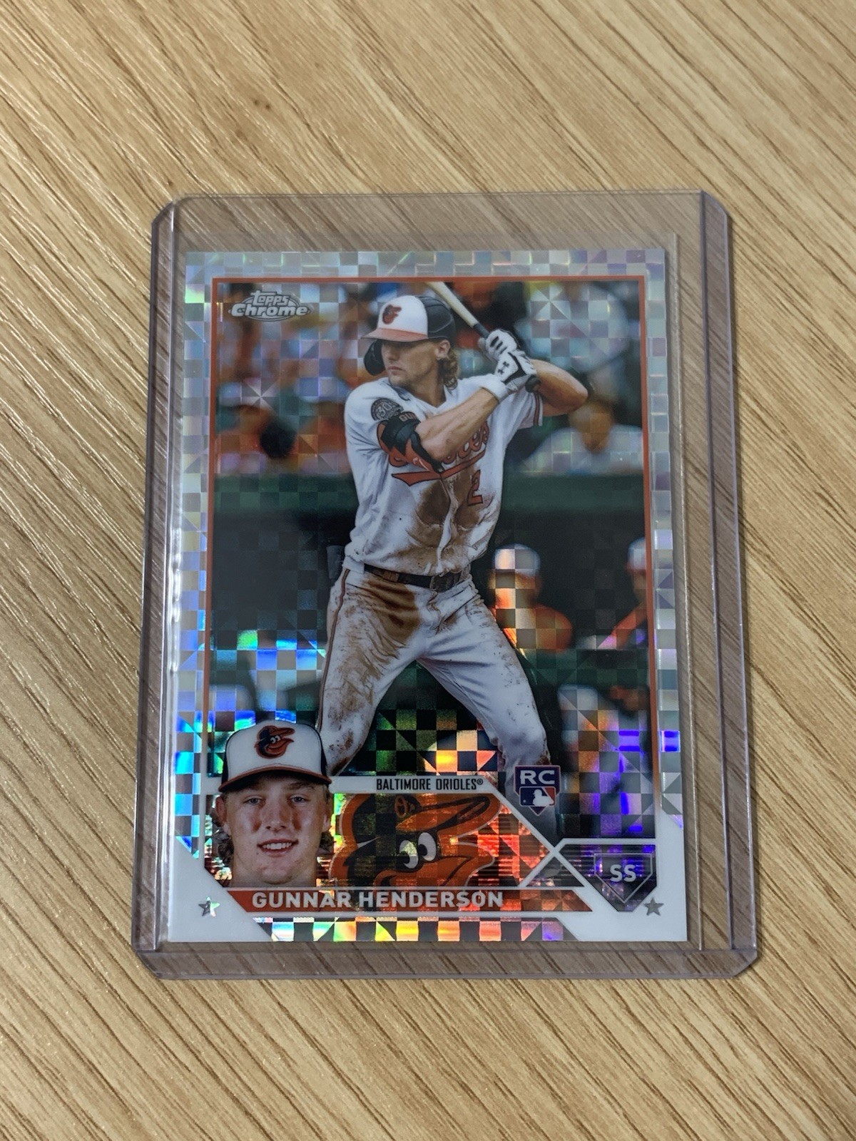 2023 Topps Chrome - Gunnar Henderson #2 X-Fractor (RC) On Fire 🔥