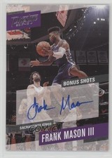 2017-18 Panini Prestige Bonus Shots Signatures Frank Mason III #62 Auto g3c