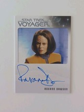 Rittenhouse Star Trek Voyager Autograph AUTO Roxann Dawson as B'Elanna Torres EL