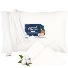 Toddler Pillowcase 13"x18" Organic Cotton Toddler Pillowcase Kids Boys Girls