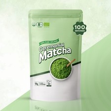Premium Grade Matcha Green Tea Powder Detox Antioxidant Ceremonial 100g Fresh UK