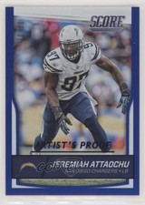 2016 Score Jumbo Artist's Proof 20/50 Jeremiah Attaochu #269 z7h