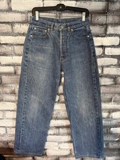 Polo Ralph Lauren Vintage Blue Denim Straight Leg Jeans Women Sz 10 Made In USA