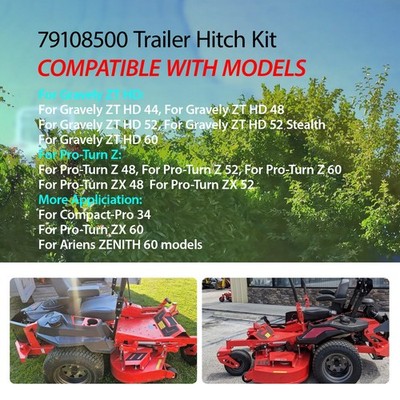 79108500 Towing Kit 79108500 Trailer Hitch Kit For Gravely ZT HD