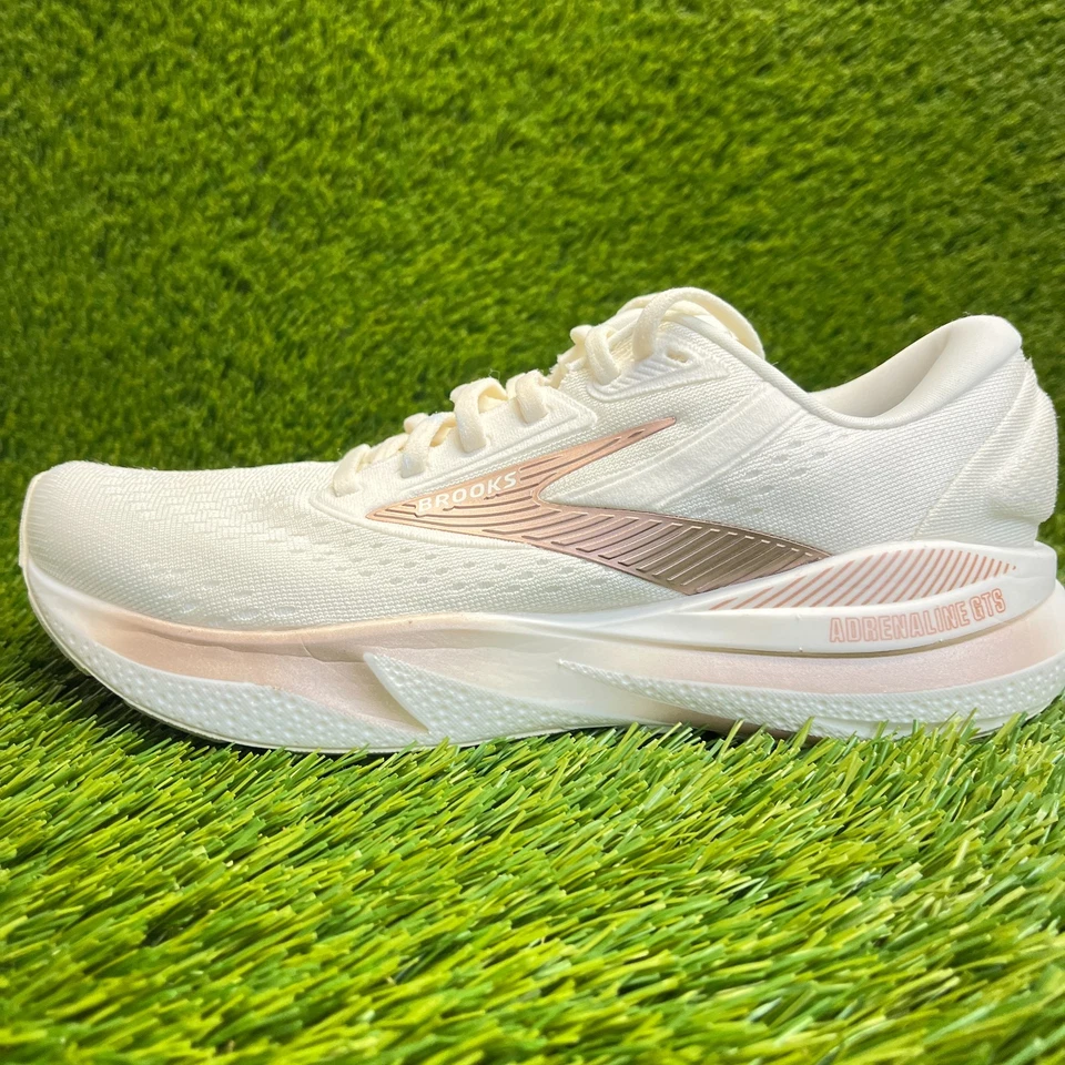 Brooks Adrenaline GTS 24 Mujer Talla 8 Beige Zapatos Atléticos para Correr Tenis Foto 4 de 4