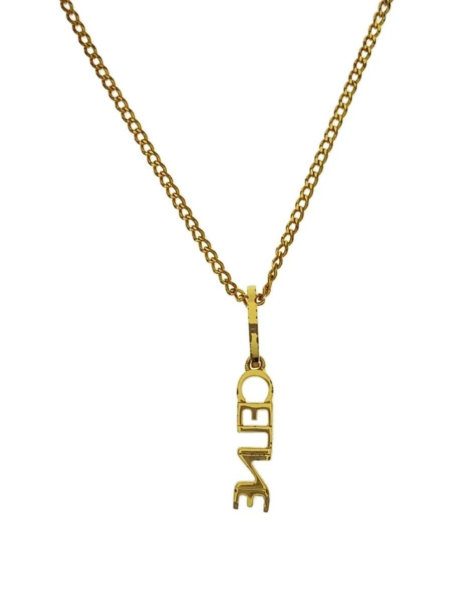 CELINE Collana Catena Separabile e Charm Set Donna con Top GLD