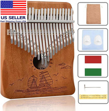 Finger Piano Kalimba 21 Keys, Calimba, Kalimba 21 Key with Tuning Hammer and Ins