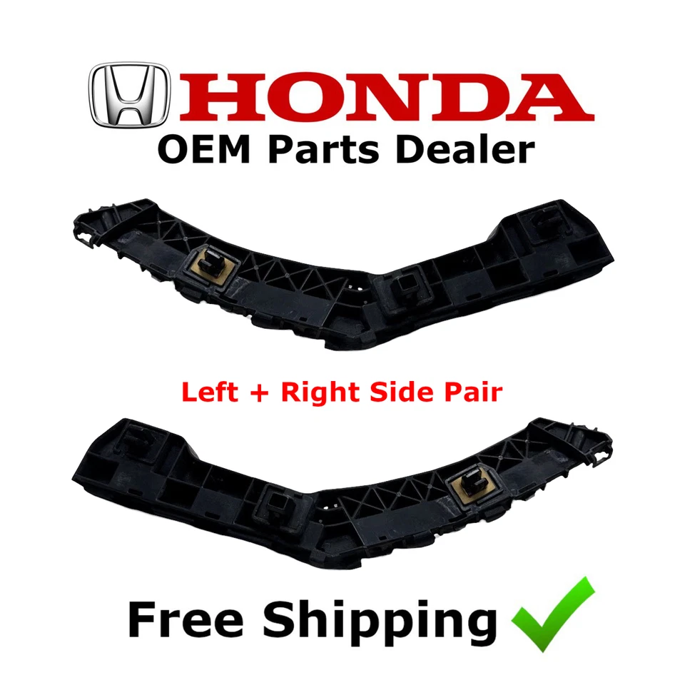 Honda CR-Z 2016 par trasero izquierdo + derecho espaciador de parachoques soporte de retención nuevo (OEM) Foto 2 de 4