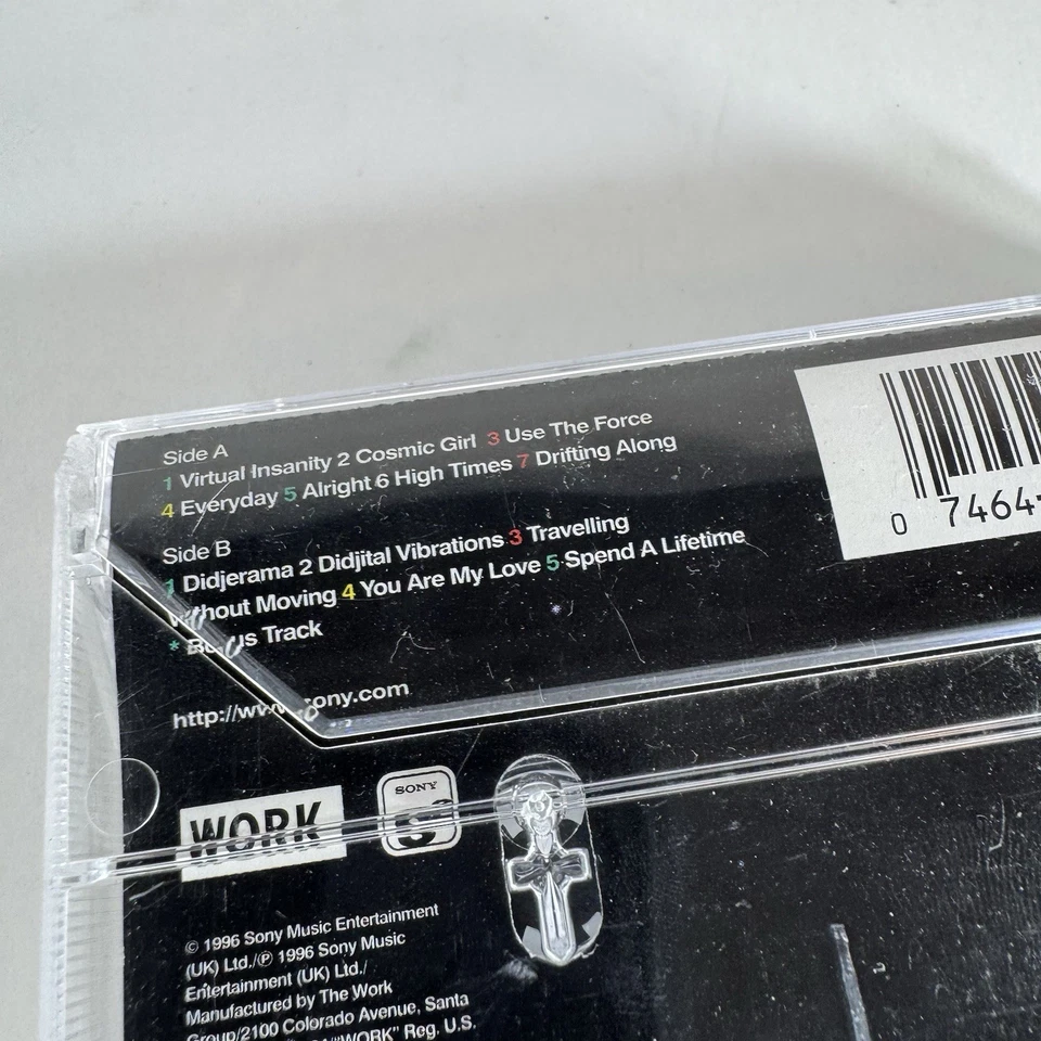 Jamiroquai ‎Travelling Without Moving Cassette Tape 1996 - Image 3 of 4