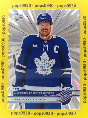 Auston Matthews, Toronto Maple Leafs, 2025, Upper Deck Series I, outburst, #161