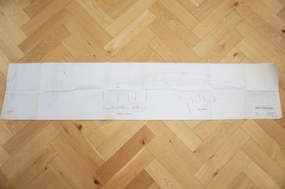 GWR Cricklade Zeichnung Diagramm Eisenbahn Gleiskarte Plan 