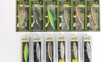 Megabass Giant Dog X 12pcs Set Hard Lure Fishing Bait Unused 8cm/3.1in