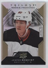 2019 Upper Deck Trilogy Rookie Premieres Level 3 /299 Jesper Boqvist #126 00ht