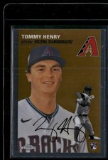 2023 Topps Chrome Platinum Anniversary Tommy Henry #120 Rookie
