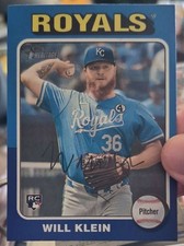 2024 Topps Heritage - White Border #723 Will Klein