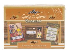 2025 LEAF GLORY OF THE GAME BASKETBALL HOBBY BOX - NEW -  FREE SHIPPING 🔥🔥🔥