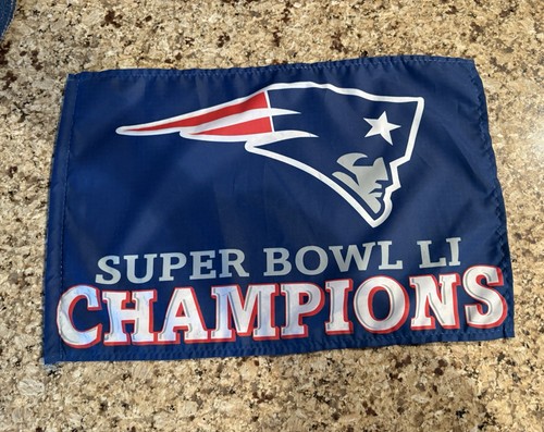 Nfl Li Flag New England Patriots Super Bowl LI 12”x16” Flag Banner Wall Hanging | eBay