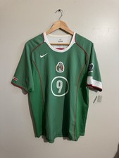 2005 T90 Nike Mexico Carlos Vela 9 U-17 World Cup Home Jersey