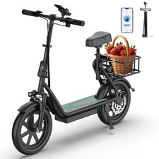 AOVOPRO Electric Scooter, 14'' Foldable 22MPH 50Miles Commuter Adults E-Scooter