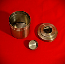 Vintage Nikor Stainless Steel Film Developing Tank 1  120mm or 2 135mm