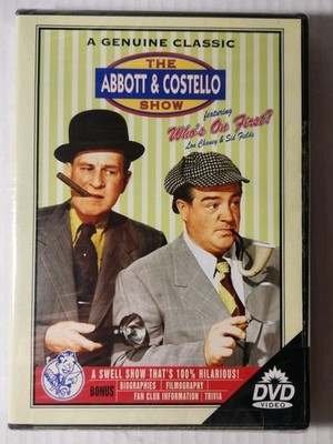 Abbott  Costello - Whos On First (DVD, 2001) WORLD SHIP AVAIL