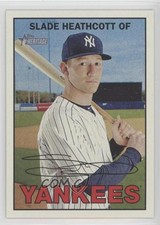 2016 Topps Heritage Gum Damage Back Slade Heathcott #288 0cz