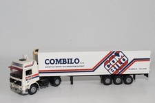B19 1:50 TEKNO VOLVO F12 INTERCOOLER TRUCK WITH TRAILER COMBILO BLEISWIJK NMINT