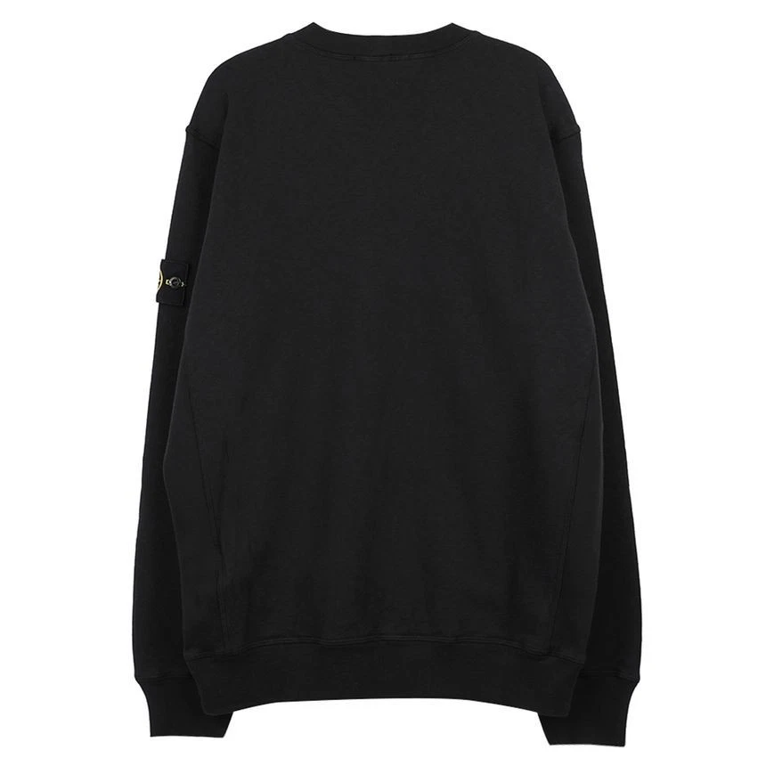 Felpa Stone Island stemma patch cotone 139307086