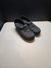 Dansko Women's Black Suede Comfort Clogs Size 41 US 10.5
