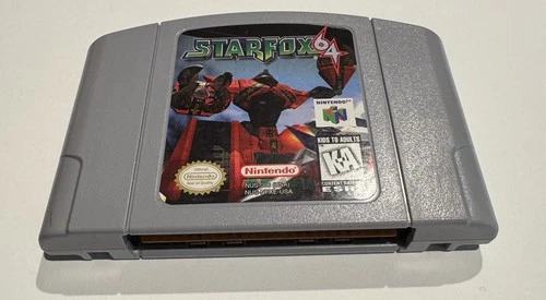 Star Fox 64 Nintendo 64 N64 Authentic OEM Tested & Working Clean Label