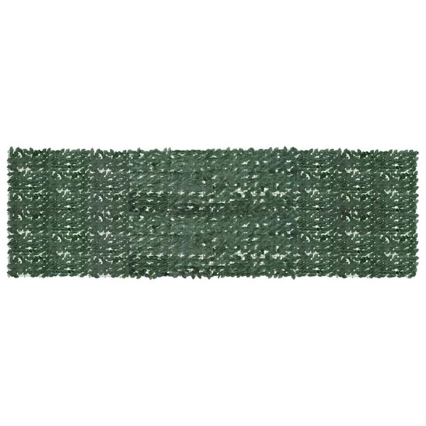 Balkon-Sichtschutz Mit DunkelgrüNen BläTtern 500X150 Cm-image