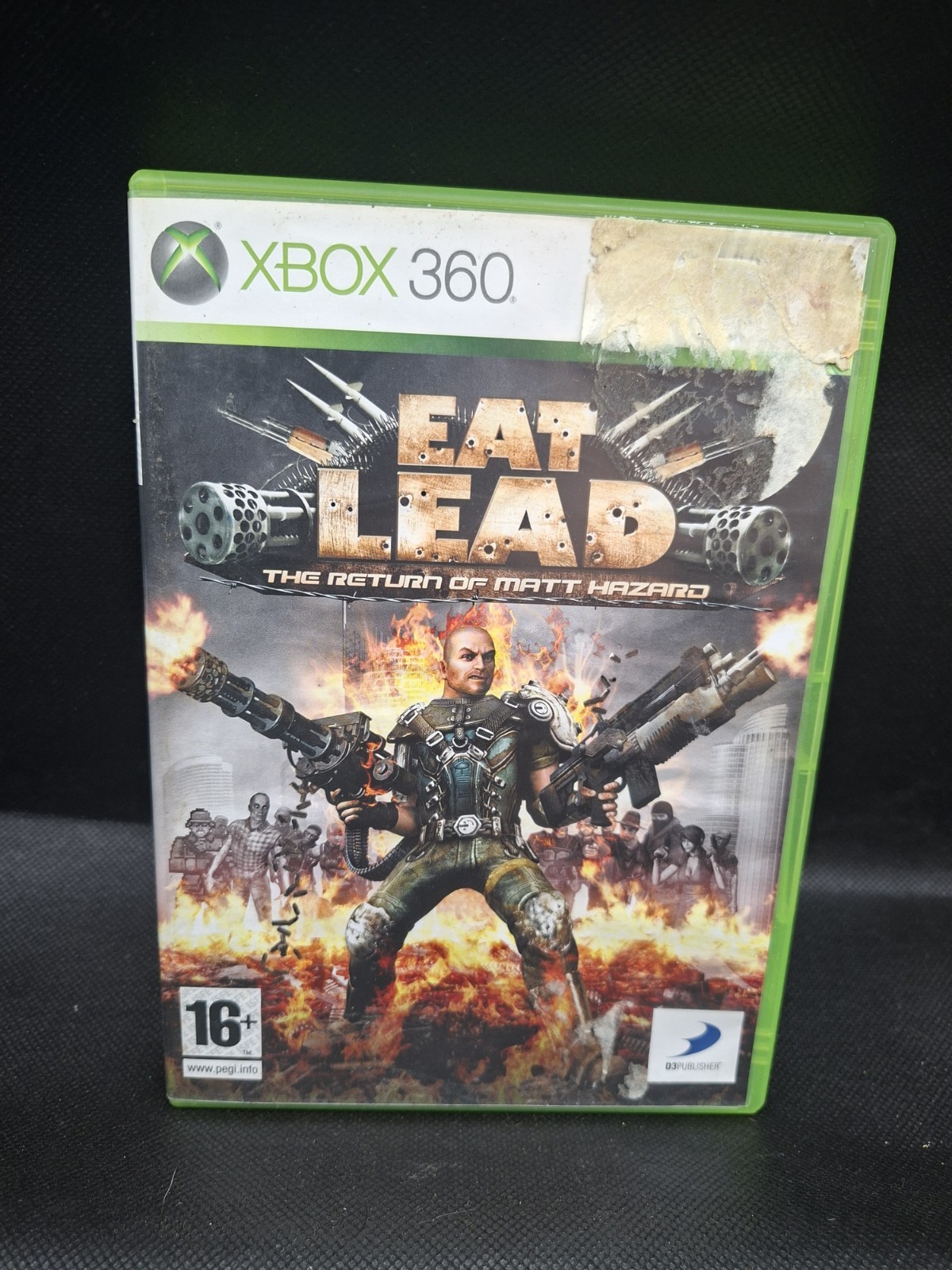 Microsoft Xbox 360 Game: Eat Lead -The Return of Matt Hazard (With Manual)