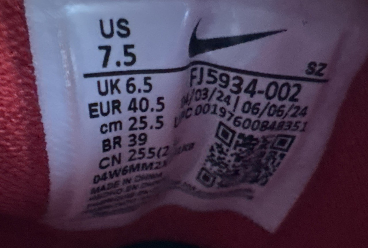 Size 7.5 - Air Jordan 9 Golf Low Charcoal Shoes  Brand New! ⛳️ thumbnail 8