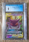 Pokemon Gengar & Mimikyu GX Team Up Ultra Rare #53 CGC 9
