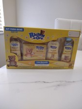 Kit Ricitos de Oro Baby Shampoo Cream Cologne Soap Bar Chamomile Scent