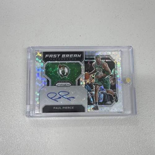 2022-23 Panini Prizm Fast Break Autographs Paul Pierce Boston Celtics