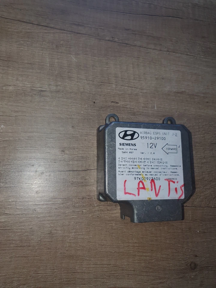Centralina airbag station wagon Hyundai Lantra II J2 RD Wagon 95910-29100 9591029100 - Immagine 3 di 4