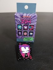 Invader Zim Gaz Membrane Playing Card Enamel Pin