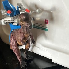 Dino Riders Pachycephalosaurus Tyco Action Figure Mint Condition