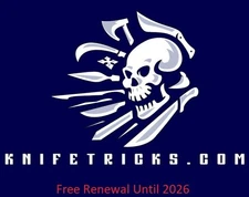 KnifeTricks.com two word .com domain name godaddy 2026 Send OFFERS!
