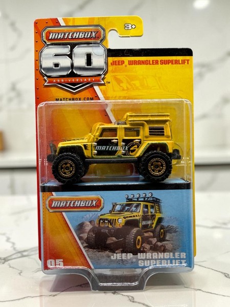 Matchbox 60 Anniversary Jeep Wrangler Superlift 05 NEU / OVP-image